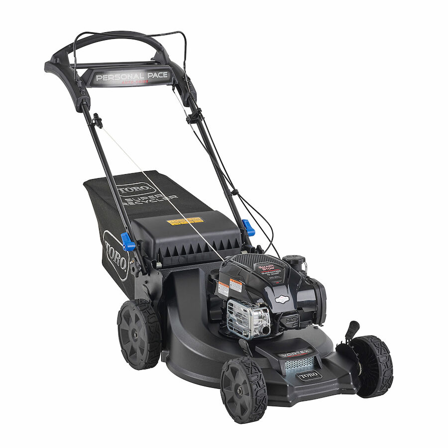 Browse Specs and more for the 21” (53 cm) Super Recycler®  w/Personal Pace® & SmartStow® Gas Lawn Mower - Bobcat of Indy