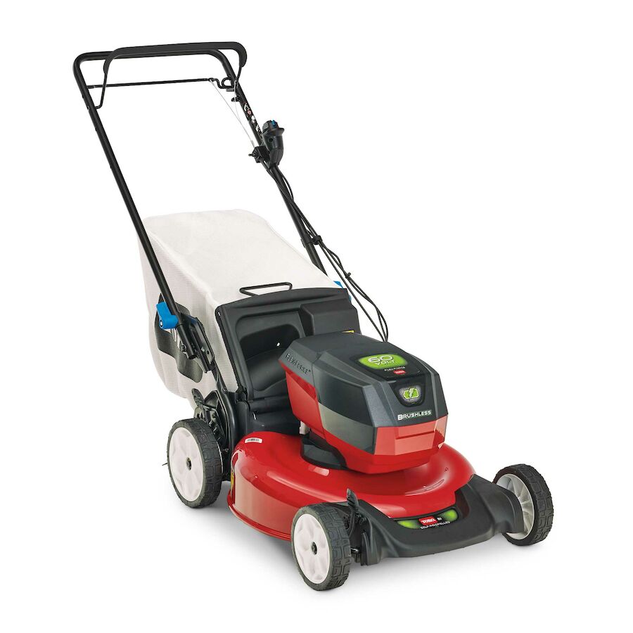 Browse Specs and more for the 60V Max* 21″ (53cm) Recycler® Self-Propel w/SmartStow® Lawn Mower with 5.0Ah Battery - Bobcat of Indy