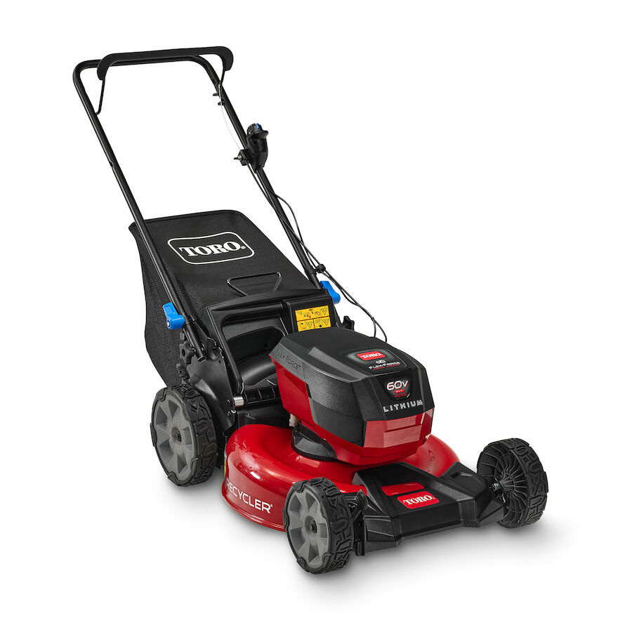 Browse Specs and more for the 60V Max* 21″ (53cm) Recycler® w/SmartStow® Push Lawn Mower with 4.0Ah Battery - Bobcat of Indy
