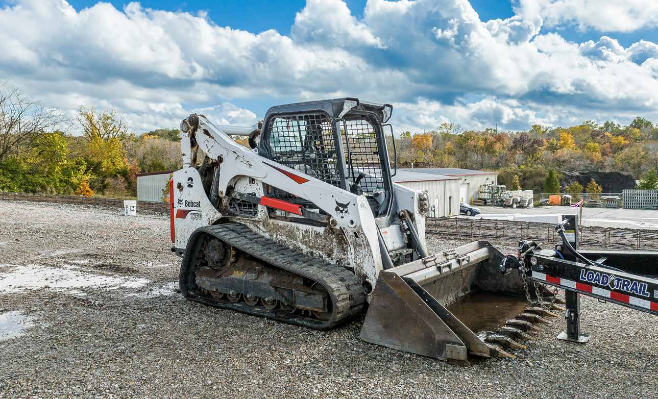 Extensive inventory of Bobcat Rental Equipment Available