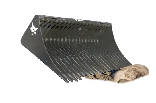Browse Specs and more for the Bobcat Rock Bucket Attachment - Bobcat of Indy