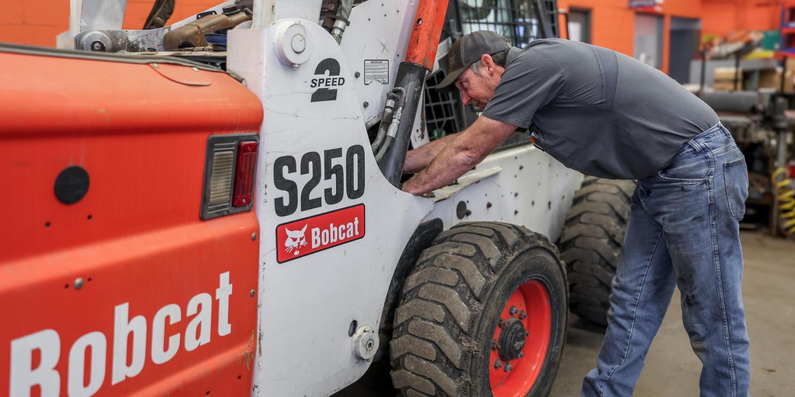 Reason #2: Used Bobcat Skid Steers are Easy to Maintain 