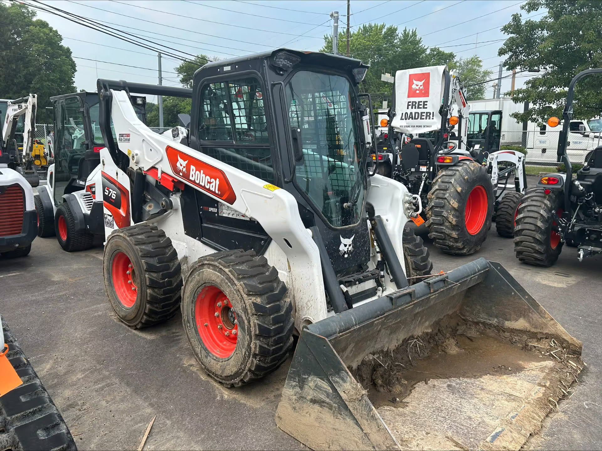 Buy a Used 2023 S76-U BOBCAT SKID STEER LOADER - Bobcat of Indy