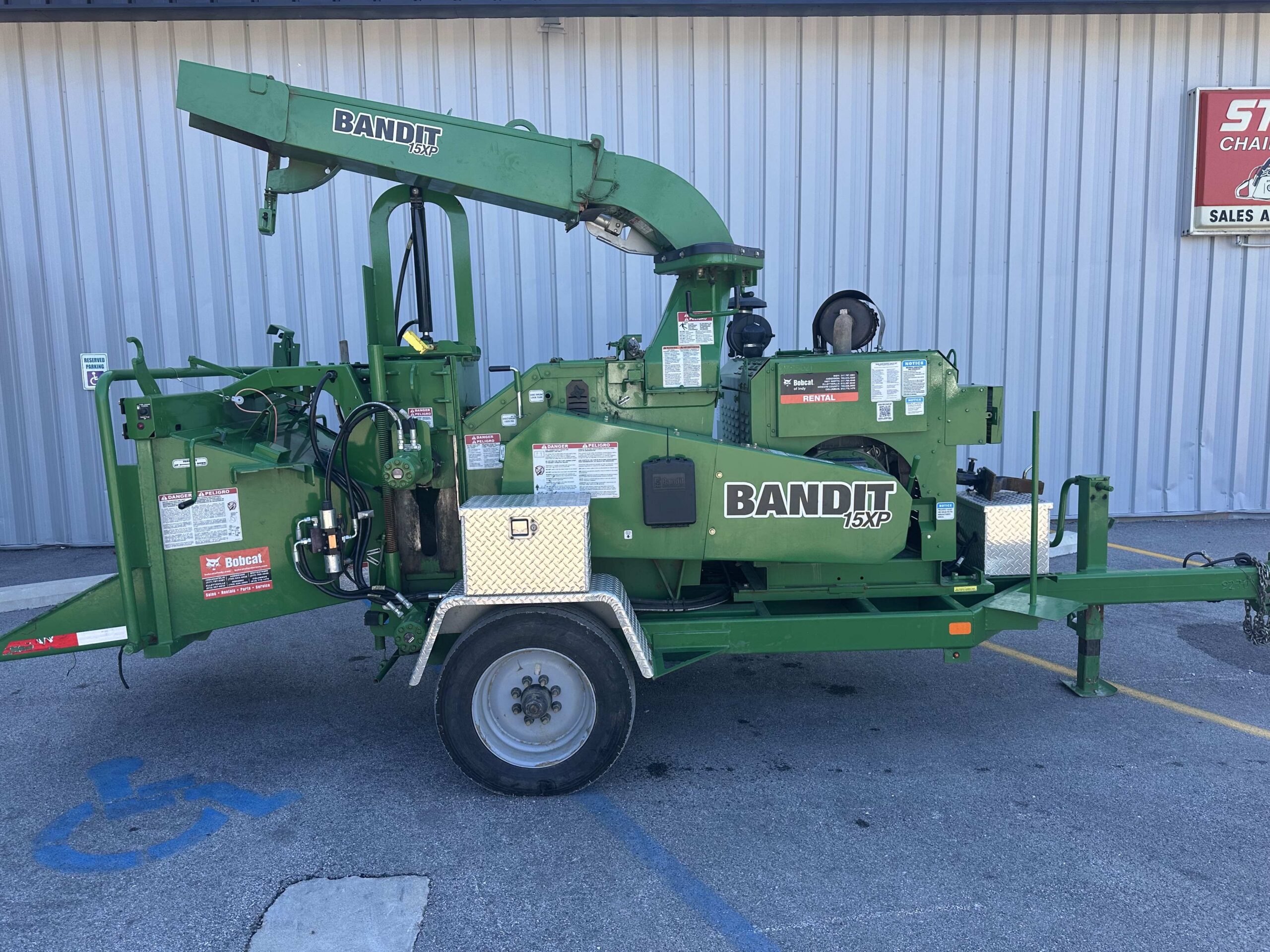 Buy a Used 2023 15XP-R 15′ CAPACITY DRUM CHIPPER - Bobcat of Indy