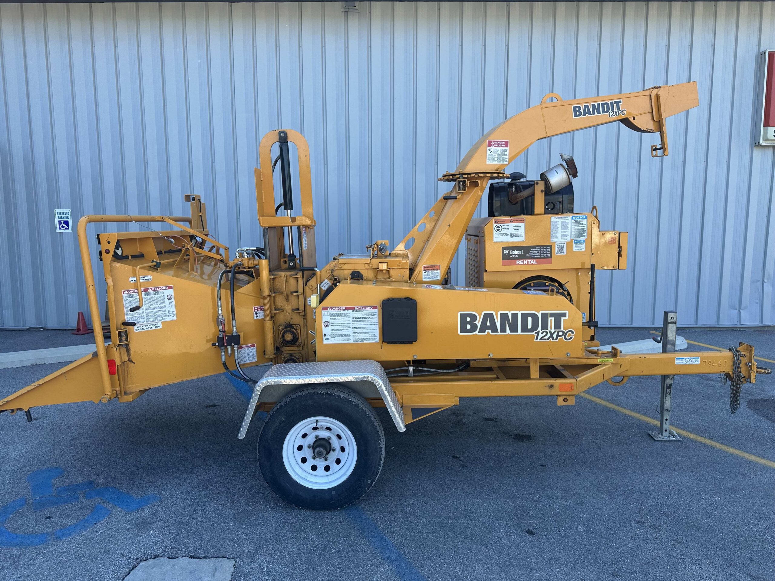 Buy a Used 2024 12XPC-R 12′ CAPACITY DRUM CHIPPER - Bobcat of Indy